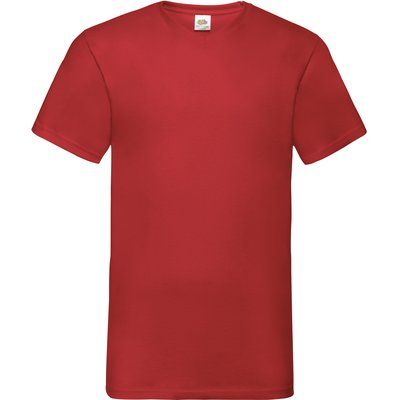 Camiseta hombre cuello de pico Red 3XL