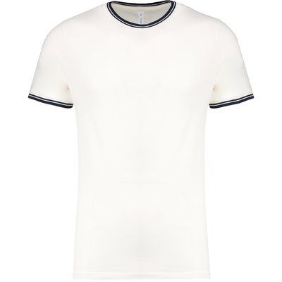 Camiseta hombre con cuello redondo Blanco 3XL