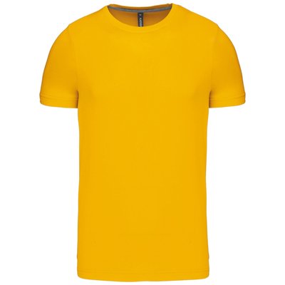 Camiseta hombre entallada Amarillo XL