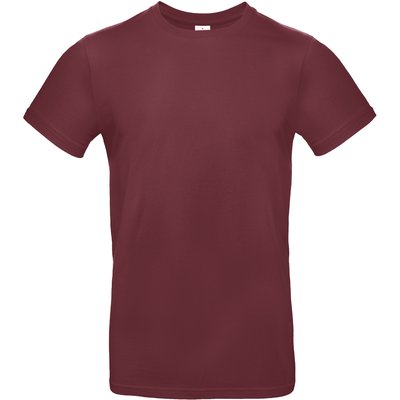 Camiseta hombre Ring-Spun Rojo / Violeta XS