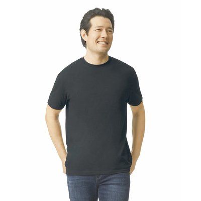 Camiseta hombre softstyle entallada Pitch Black 3XL