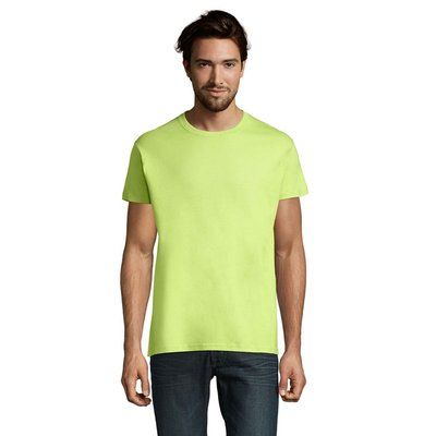 Camiseta Hombre Tubular 100% Algodón Apple Green L