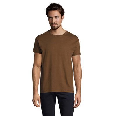 Camiseta Hombre Tubular 100% Algodón TIERRA XXL