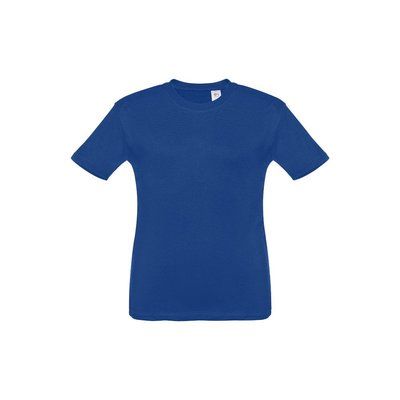 Camiseta Infantil Algodón 100% Azul Royal 8