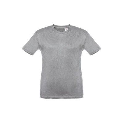 Camiseta Infantil Algodón 100% Gris claro matizado 12