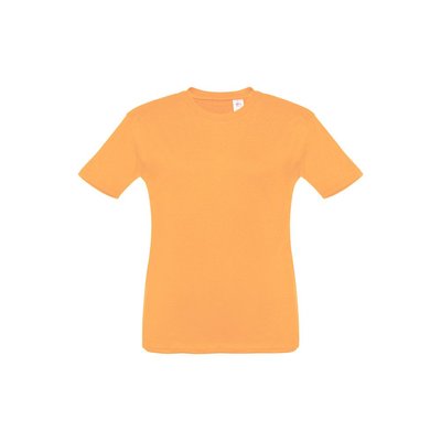 Camiseta Infantil Algodón 100% Naranja coral 4