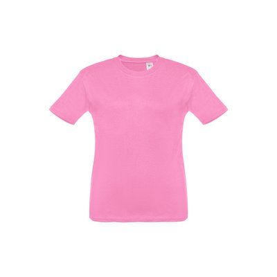 Camiseta Infantil Algodón 100% Rosa Claro 10