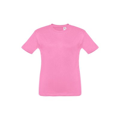 Camiseta Infantil Algodón 100% Rosa Claro 2