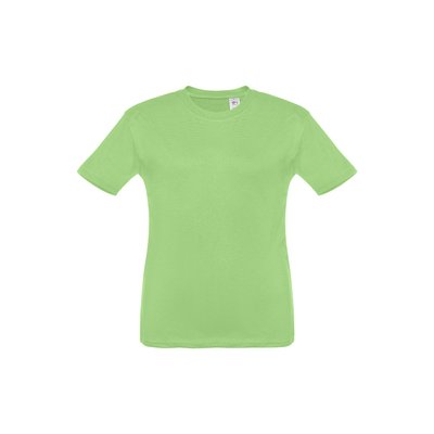 Camiseta Infantil Algodón 100% Verde Claro 12