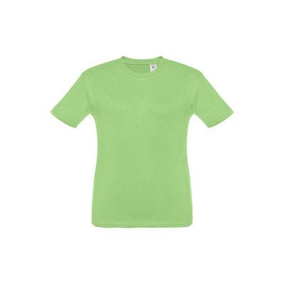 Camiseta Infantil Algodón 100% Verde Claro 2