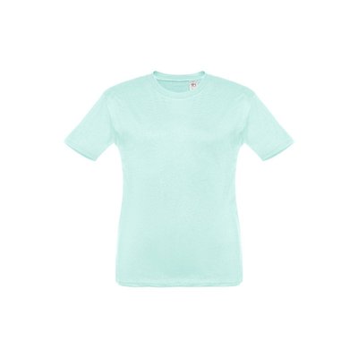 Camiseta Infantil Algodón 100% VERDE MENTA 12