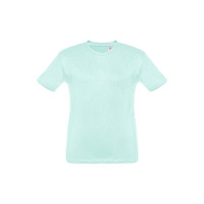 Camiseta Infantil Algodón 100% VERDE MENTA 6