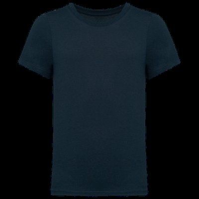 Camiseta infantil corte ajustado 100% algodón Black 4/6 ans