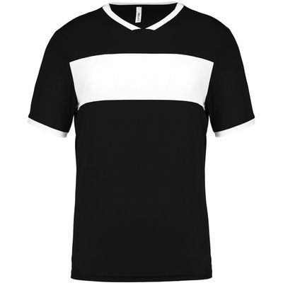 Camiseta infantil de deporte Black / White 4/6 ans