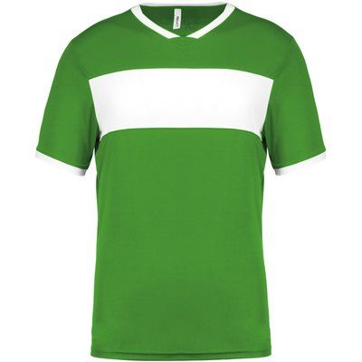 Camiseta infantil de deporte Green / White 6/8 ans