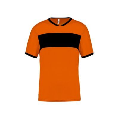 Camiseta infantil de deporte Orange / Black 4/6 ans