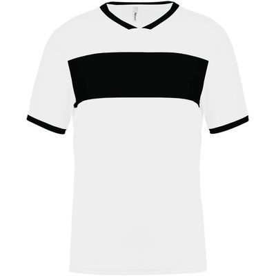 Camiseta infantil de deporte White / Black 12/14 ans