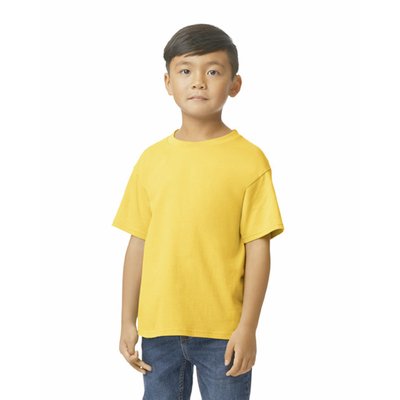 Camiseta infantil suave Amarillo L