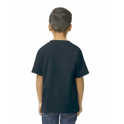 Camiseta infantil suave Negro XS