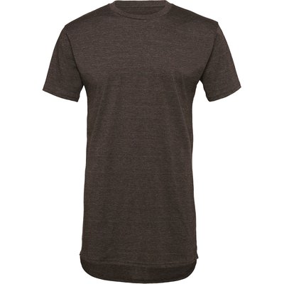 Camiseta larga para hombre Gris M