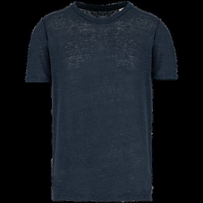 Camiseta lino hombre Navy Blue 3XL