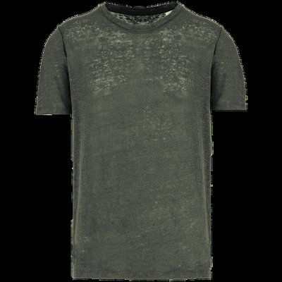 Camiseta lino hombre Organic Khaki S