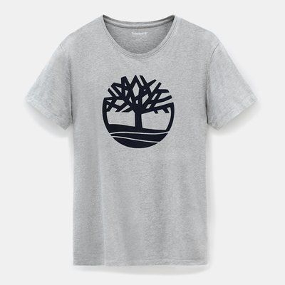 Camiseta con Logo de árbol Medium Grey Heather 3XL