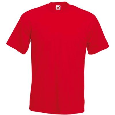 Camiseta manga corta algodón Red S