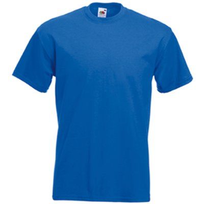 Camiseta manga corta algodón Royal Blue XXL