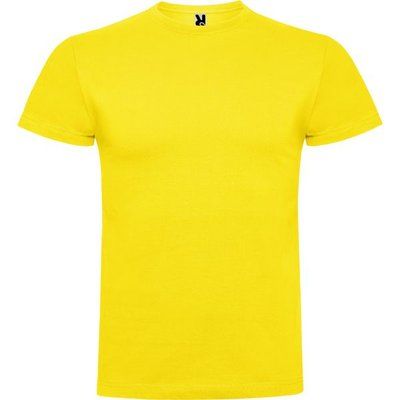 Camiseta manga corta cuello redondo Amarillo XL