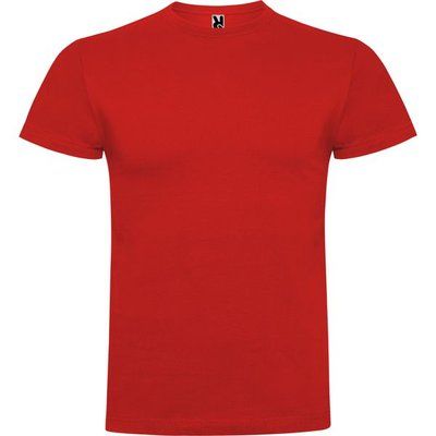 Camiseta manga corta cuello redondo Rojo L