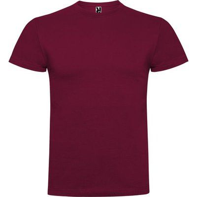 Camiseta manga corta cuello redondo ROJO VINO S