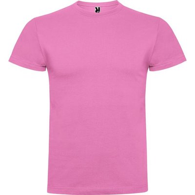 Camiseta manga corta cuello redondo ROSA CHICLE L