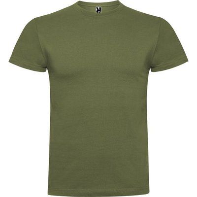 Camiseta manga corta cuello redondo Verde militar M