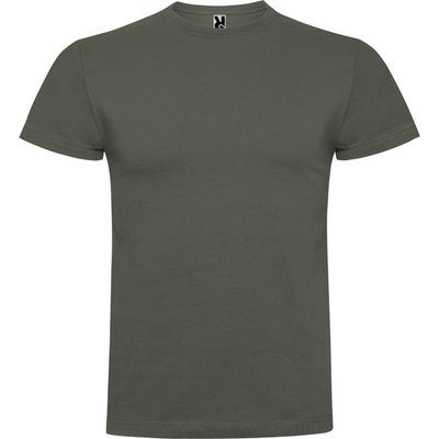 Camiseta manga corta cuello redondo VERDE MILITAR OSCURO 3XL