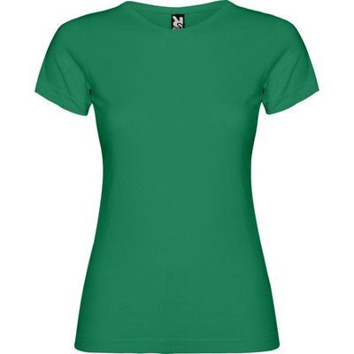 Camiseta de manga corta entallada VERDE KELLY 3XL