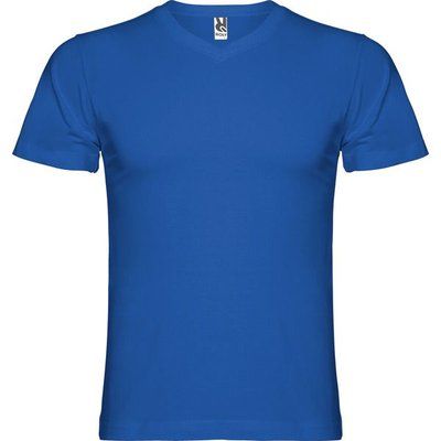 Camiseta manga corta escote en pico tubular ROYAL XL