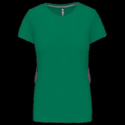 Camiseta manga corta mujer algodón Kelly Green S