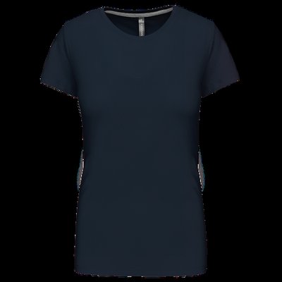 Camiseta manga corta mujer algodón Navy L