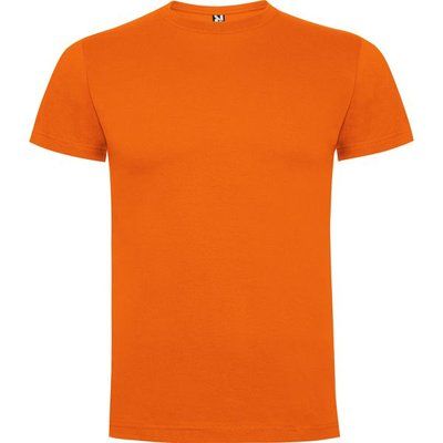 Camiseta Manga Corta Naranja 3/4