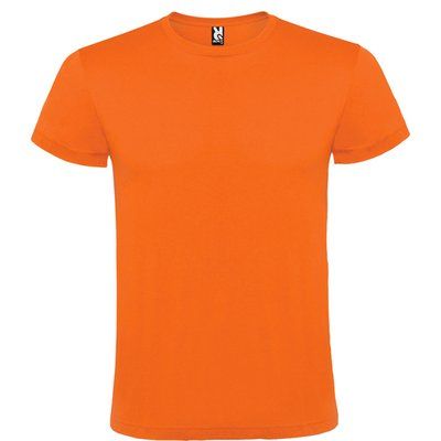 Camiseta Manga Corta Tubular Naranja 2XL