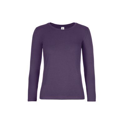 Camiseta manga larga mujer algodón Urban Purple XL