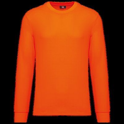 Camiseta manga larga Unisex Fluorescent Orange 5XL