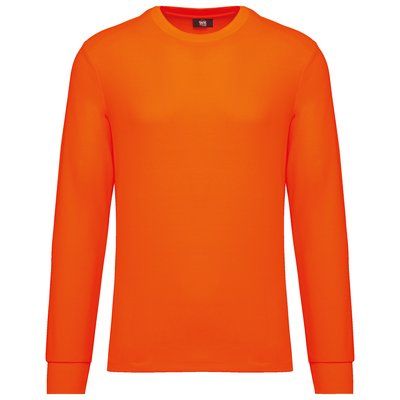 Camiseta manga larga Unisex Fluorescent Orange L