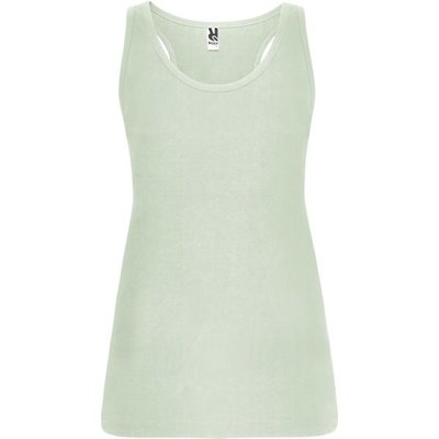 Camiseta Sin Mangas Entallada Espalda Nadadora VERDE MIST XL