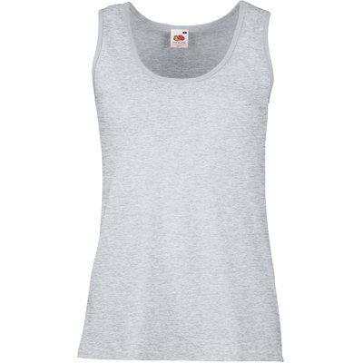 Camiseta sin mangas entallada Gris XXL