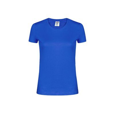 Camiseta Mujer Algodón 180g/m2 Azul L