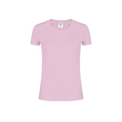 Camiseta Mujer Algodón 180g/m2 Rosa L