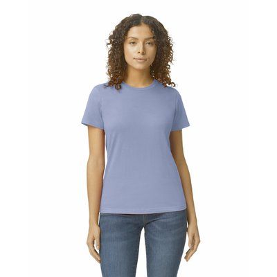 Camiseta mujer algodón sin costuras Violet M