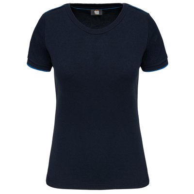 Camiseta mujer antibolitas Azul L